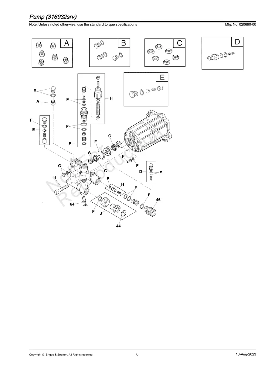 BRIGGS AND STRATTON, 020690-00, IPL.6